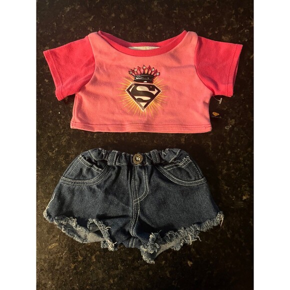 Build a Bear Supergirl 2pc Outfit - Picture 1 of 1